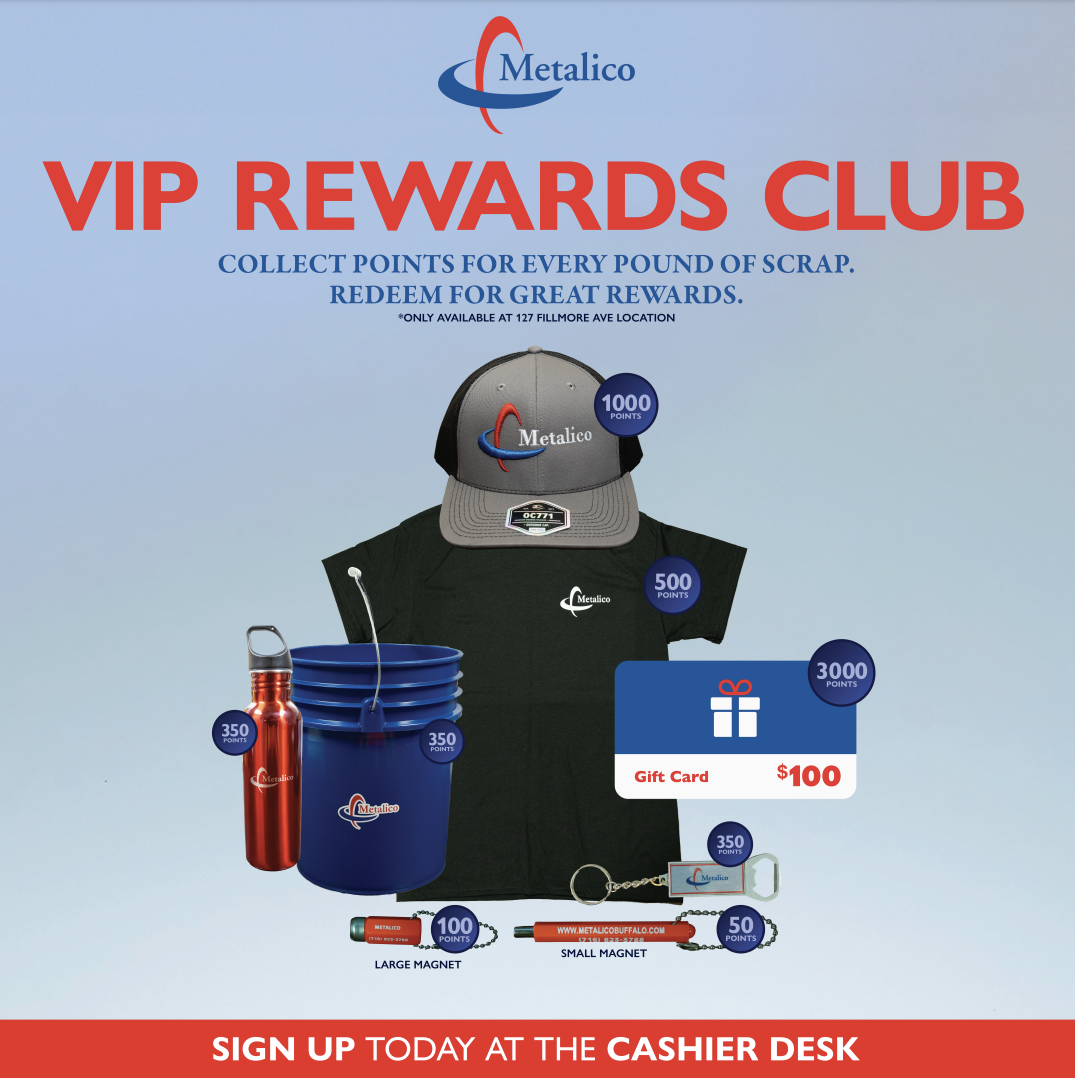 Metalico VIP Rewards Club